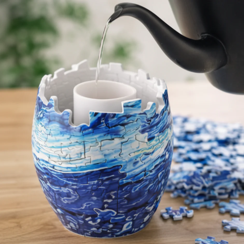 3D Puzzle Vase